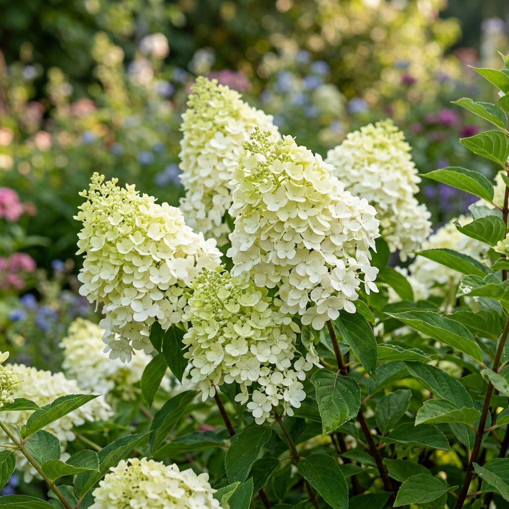 aedhortensia õisikud aias