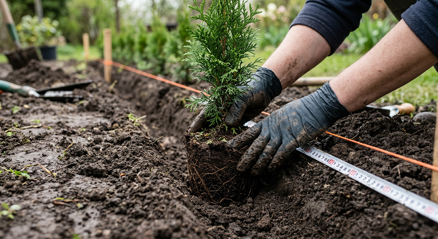 Elupuu istutamine auku