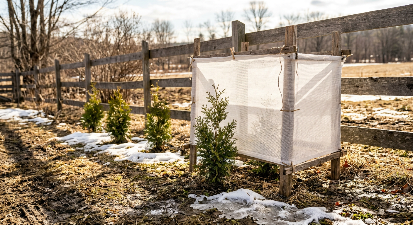 Elupuu varjukangas kevadel