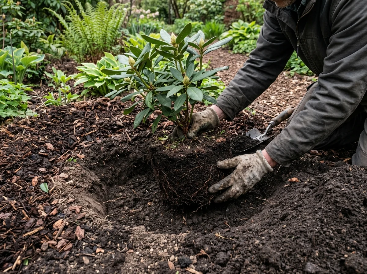 Rododendroni õige istutussügavus
