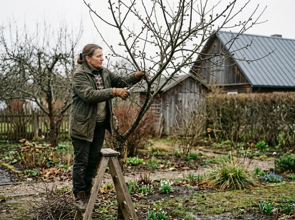 Kevadine õunapuu lõikus