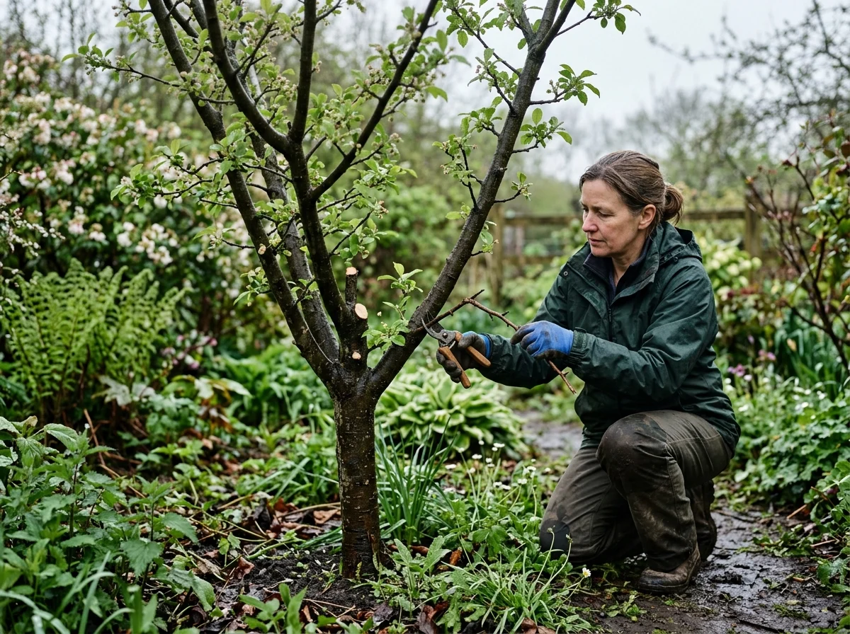Ploomipuu kevadine hooldus
