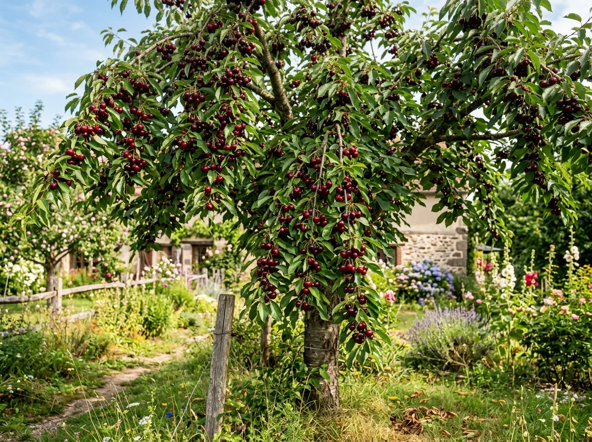 Rikkalik kirsisaak puul