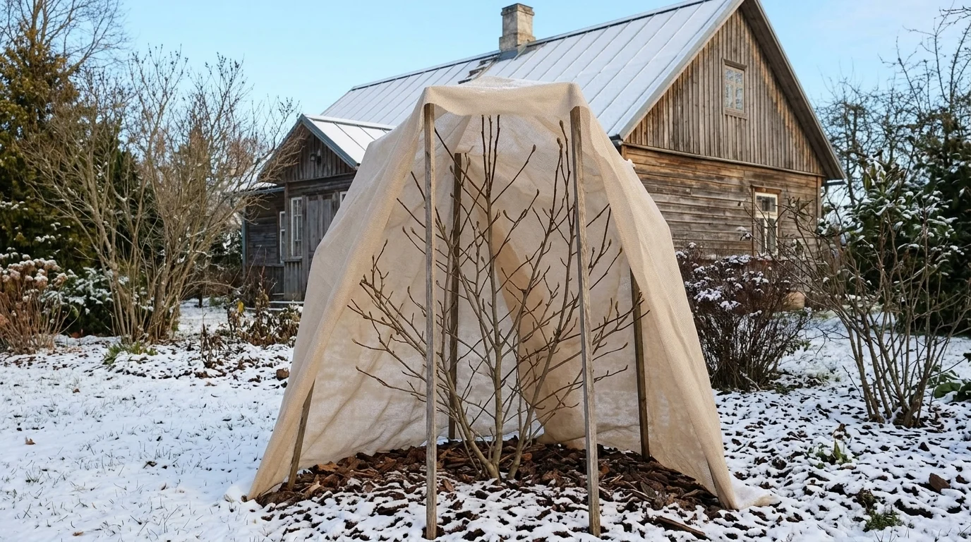 Magnoolia kaitsmine talveks
