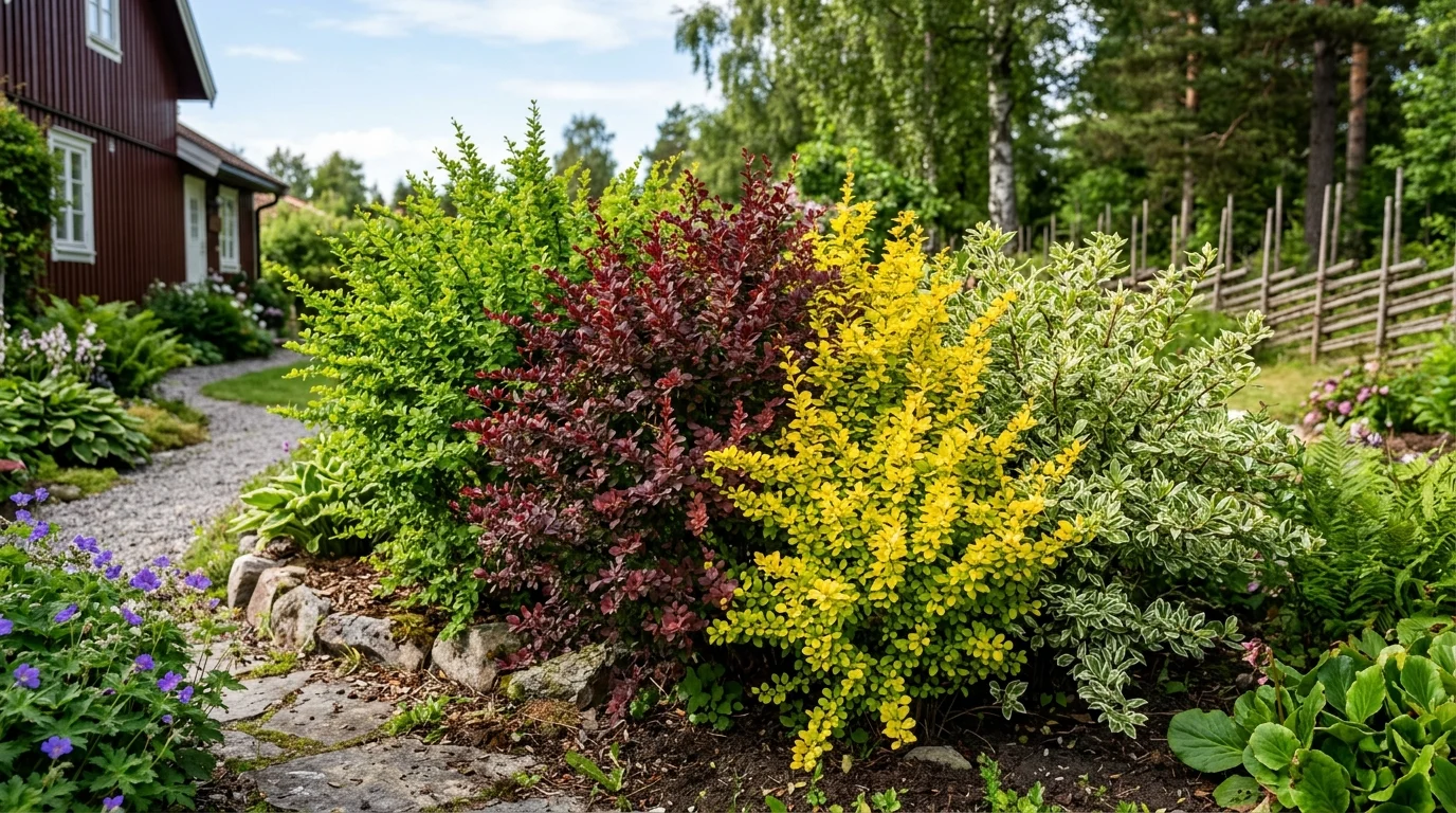 Värvilised kukerpuud päikeses